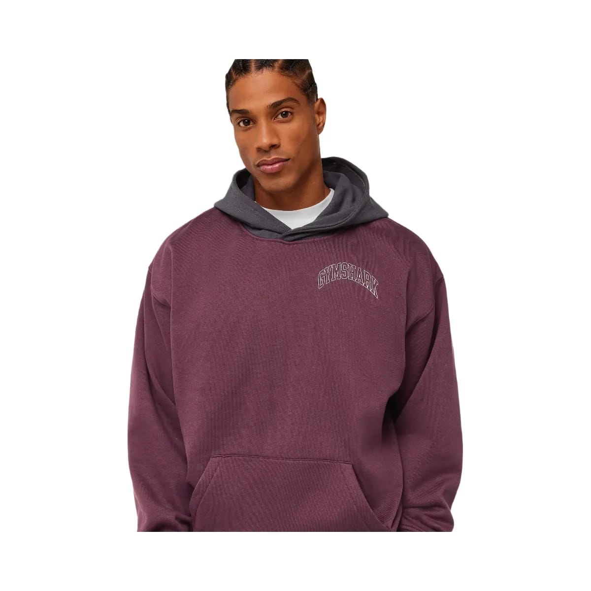 Gymshark Collegiate Tech Hoodie "GS Impact Burgundy"
