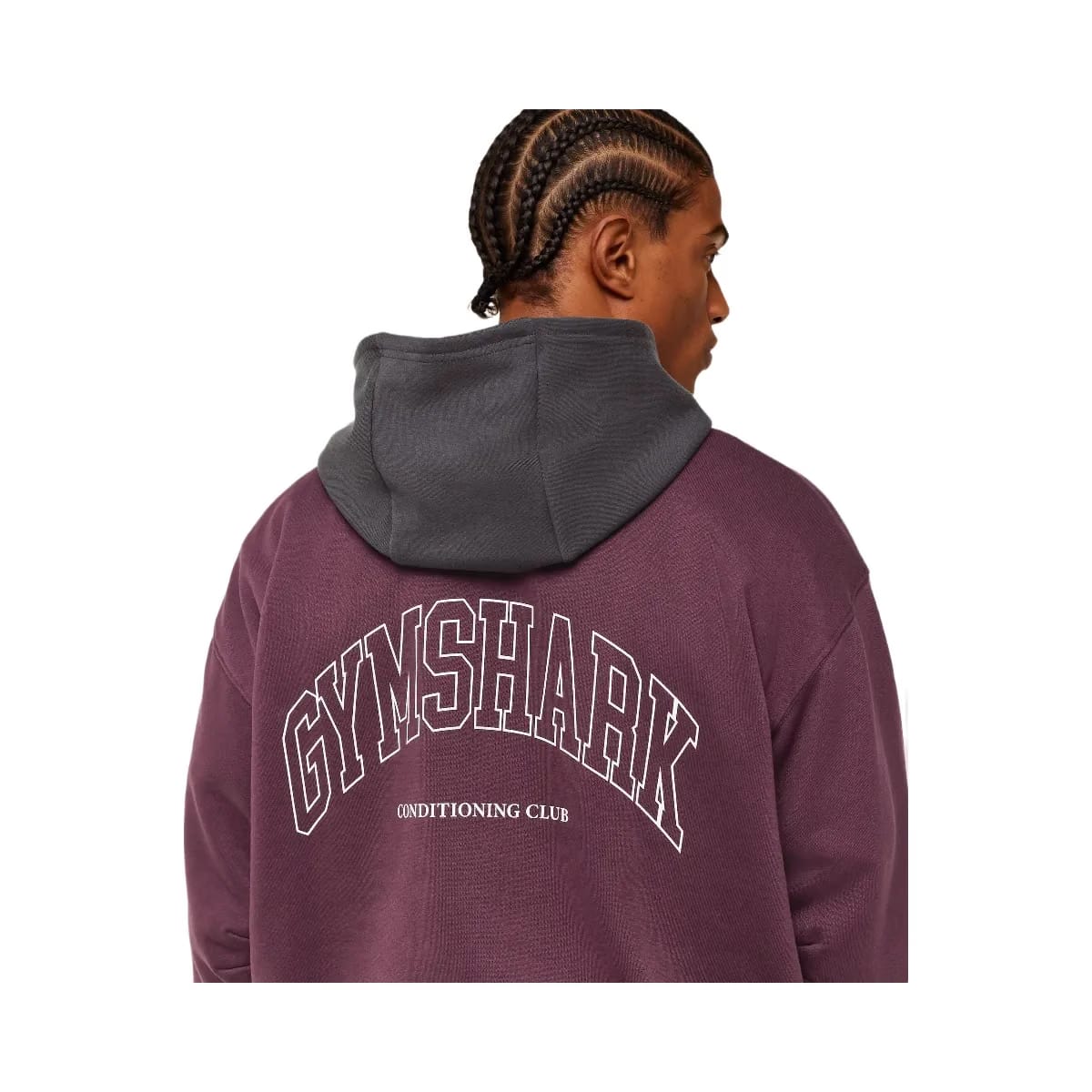 Gymshark Collegiate Tech Hoodie "GS Impact Burgundy"