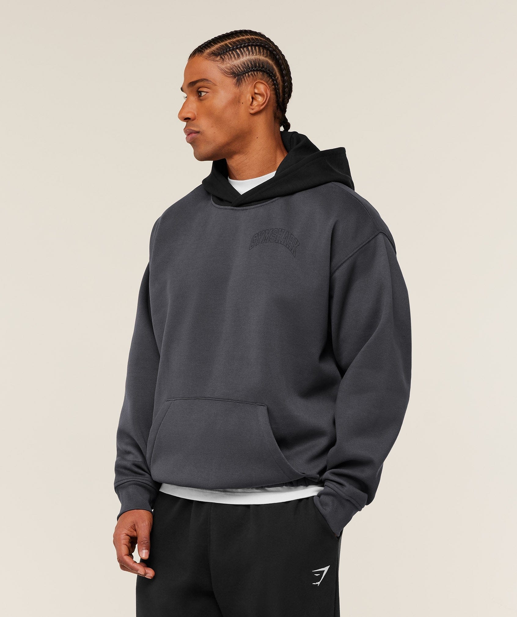 Gymshark Collegiate Tech Hoodie Grey