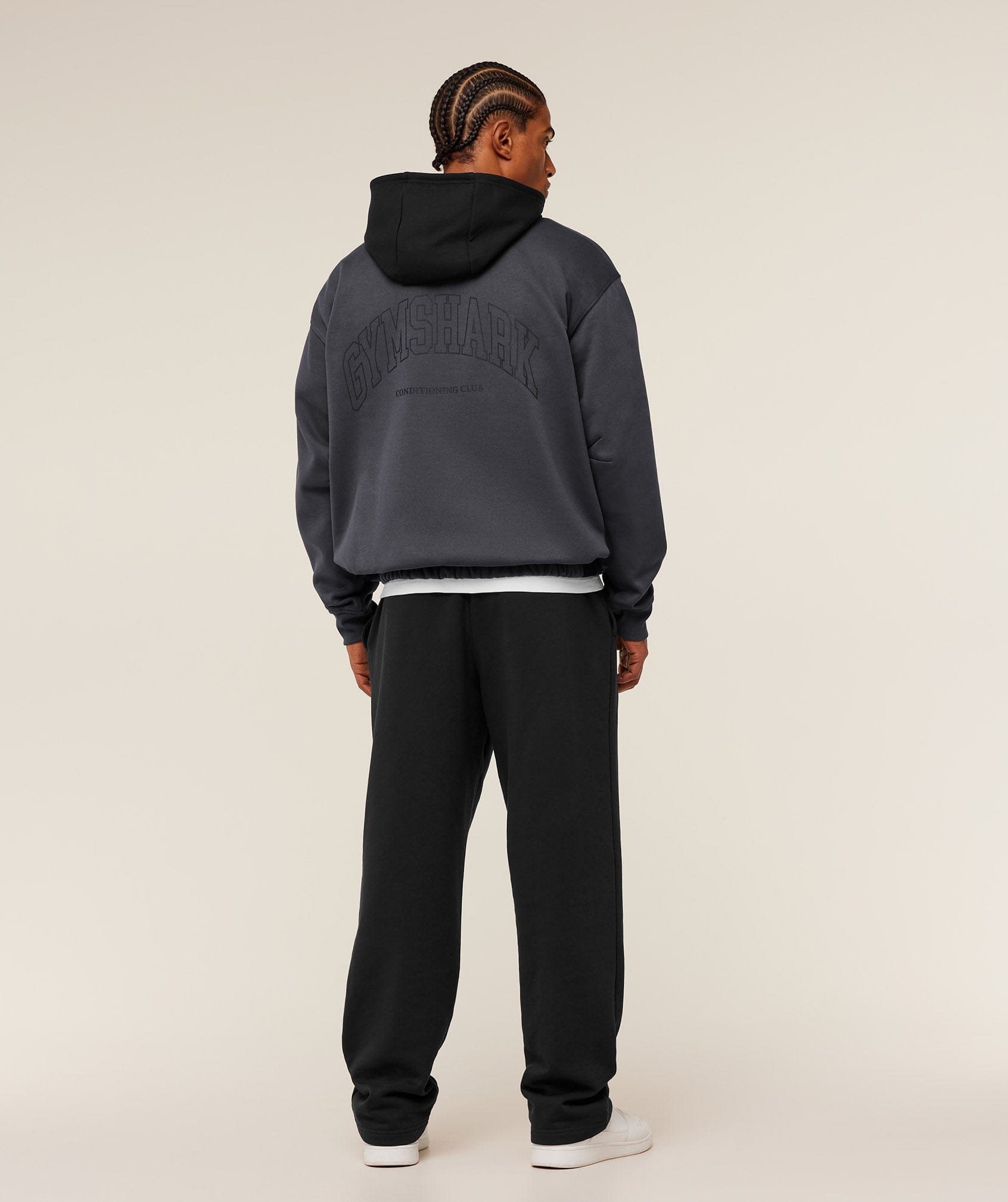 Gymshark Collegiate Tech Hoodie Grey