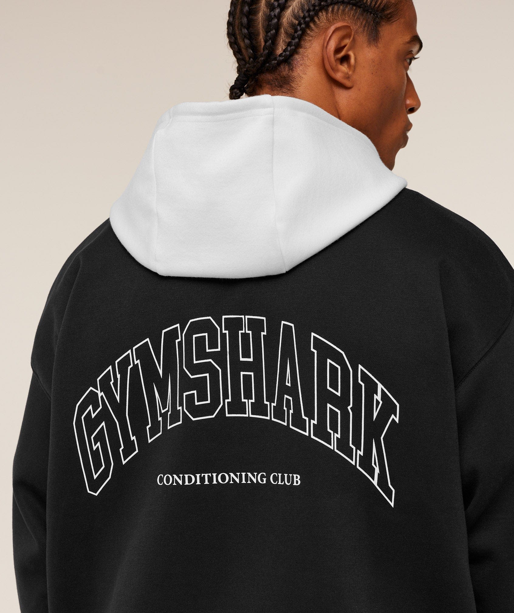 Gymshark Collegiate Tech Hoodie Gs Black