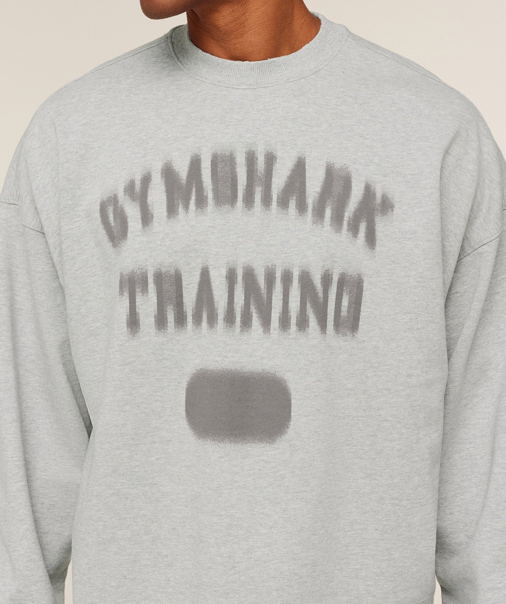 Gymshark Re-Rack Crew Neck Pullover Bros Soft Grey Marl