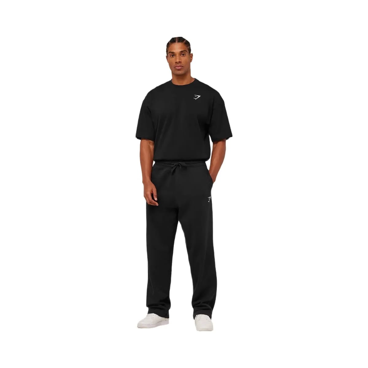 Gymshark Crest Oversized T-Shirt Gs Black