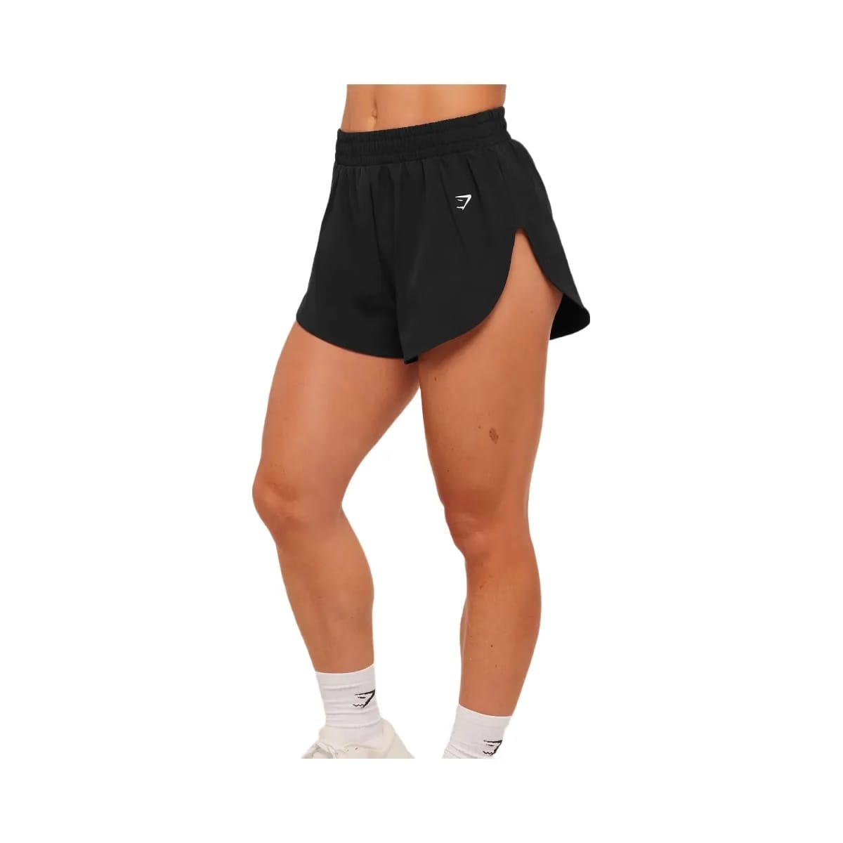 Gymshark Interval High Leg Shorts "Black"
