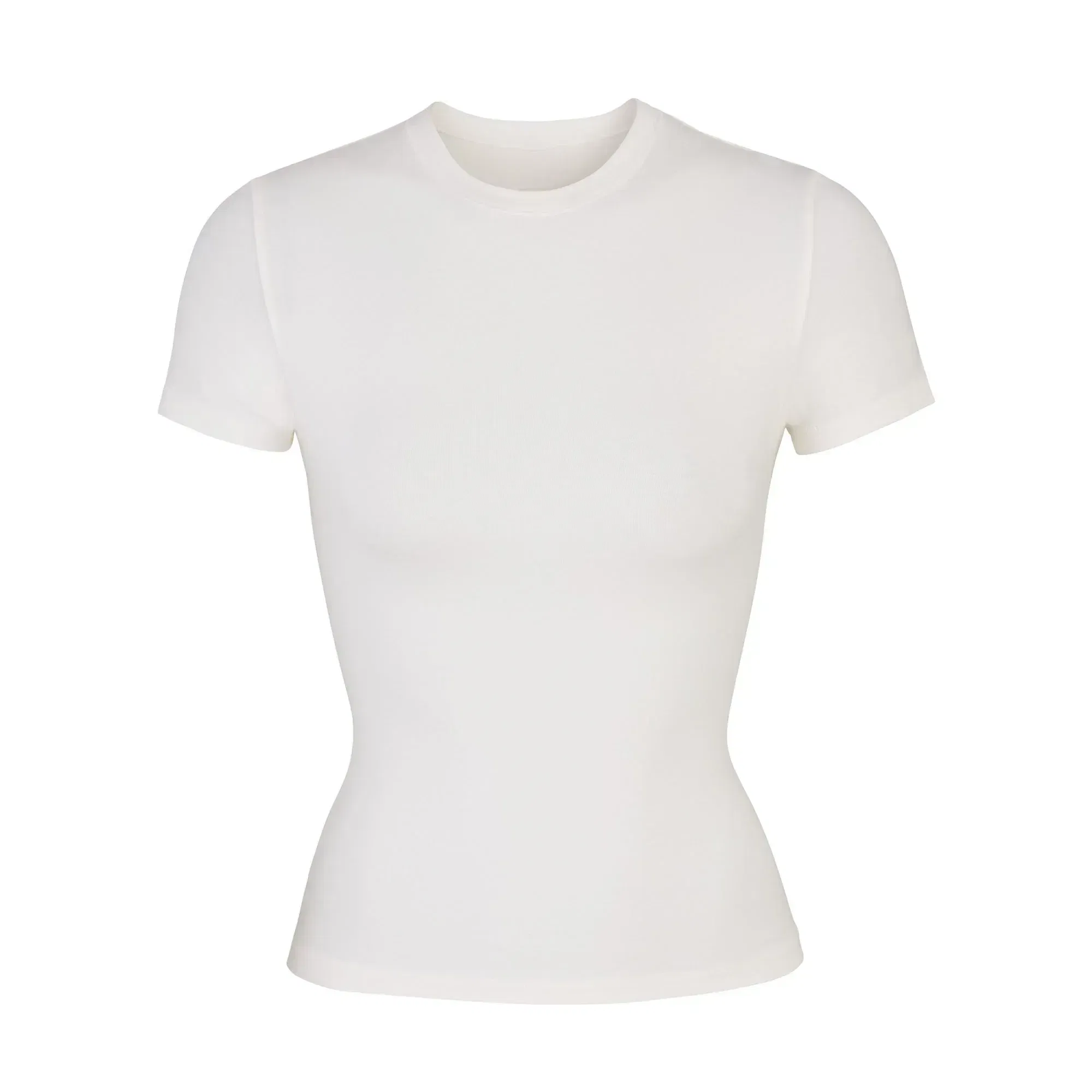 Skims Cotton Jersey T-shirt Marble