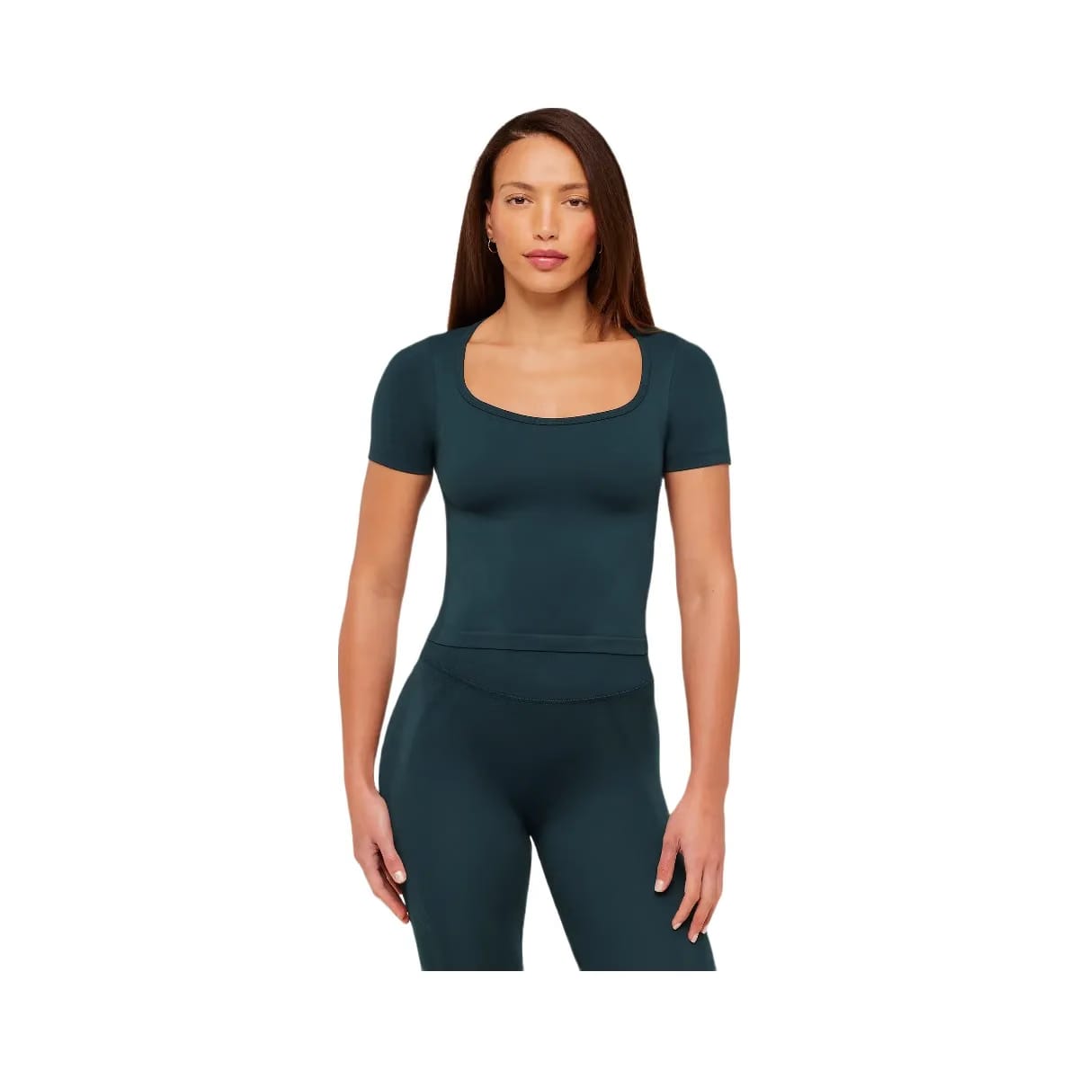Gymshark Weekend Seamless Short Sleeve Top "Deep Petrol Blue Stealth Blue"