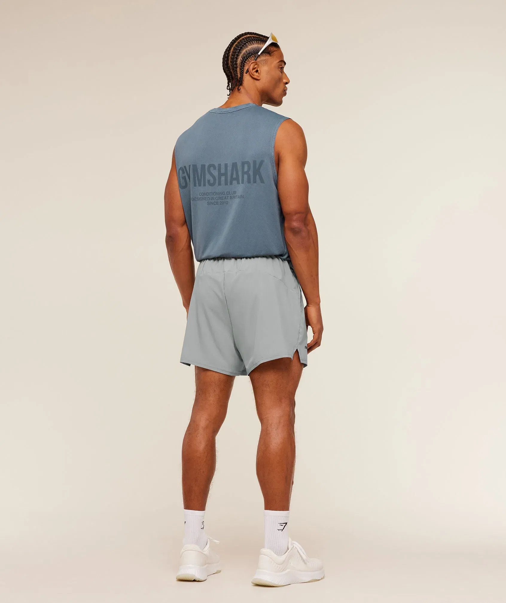 Gymshark Train 5" Shorts Smokey Grey