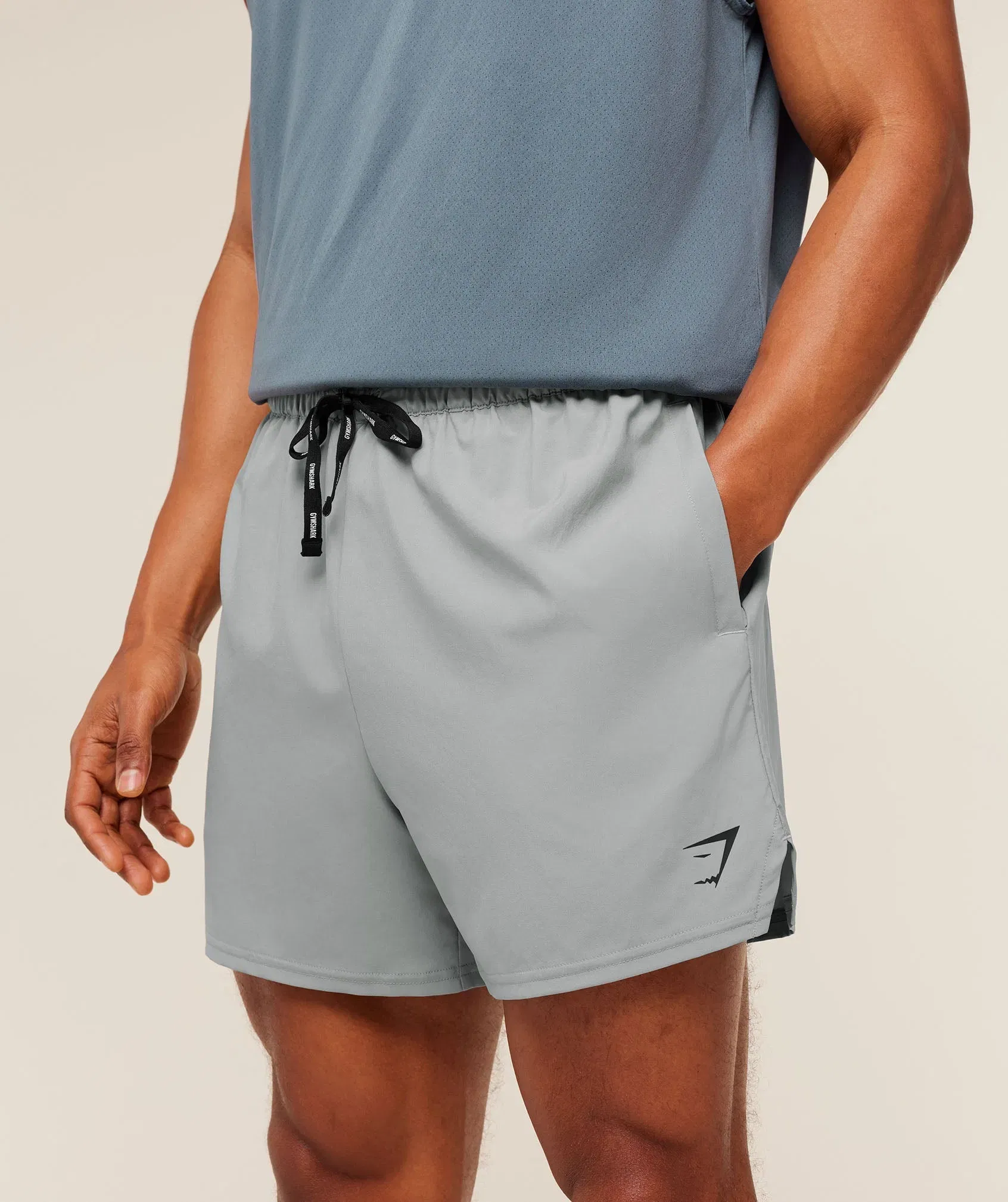 Gymshark Train 5" Shorts Smokey Grey