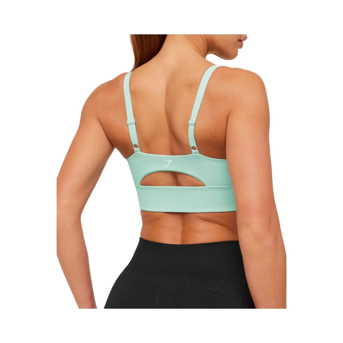 Gymshark Twist Front Sports Bra "Pop Turquoise"