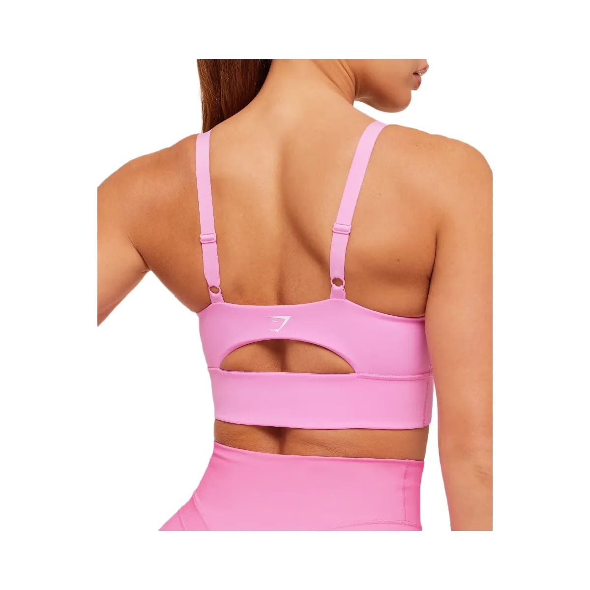 Gymshark Twist Front Sports Bra "Focus Pink"