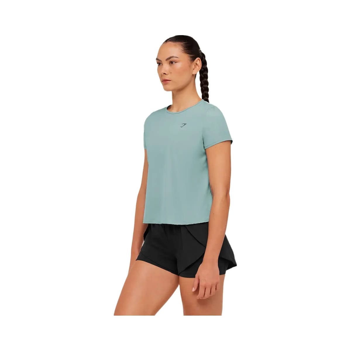 Gymshark Running Short Sleeve T-Shirt "GS Storm Blue"