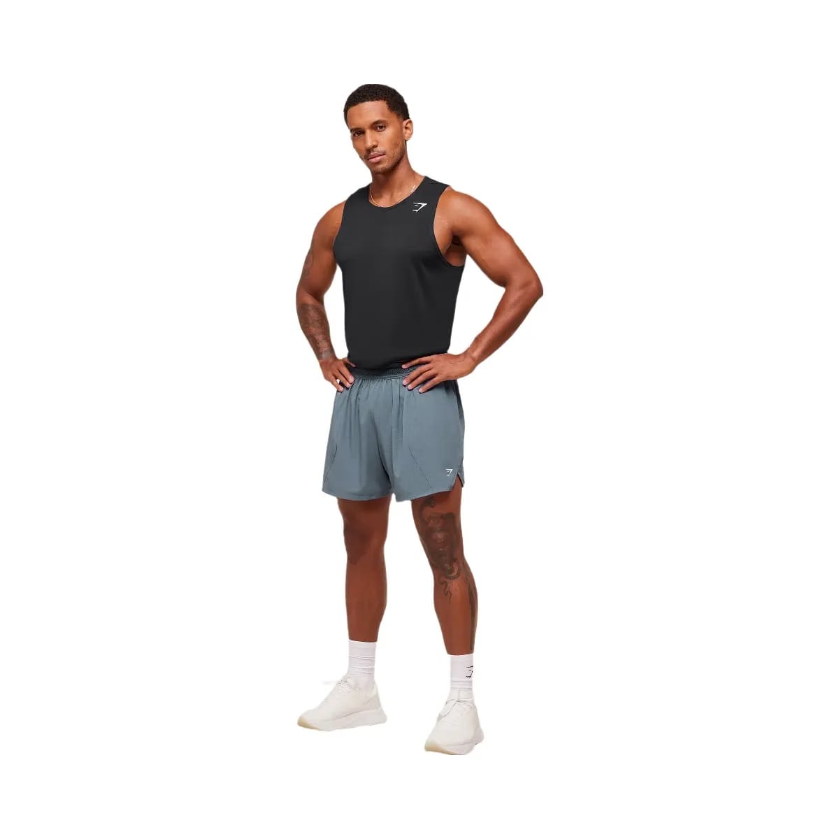Gymshark Running 5" Shorts "Iron Blue"