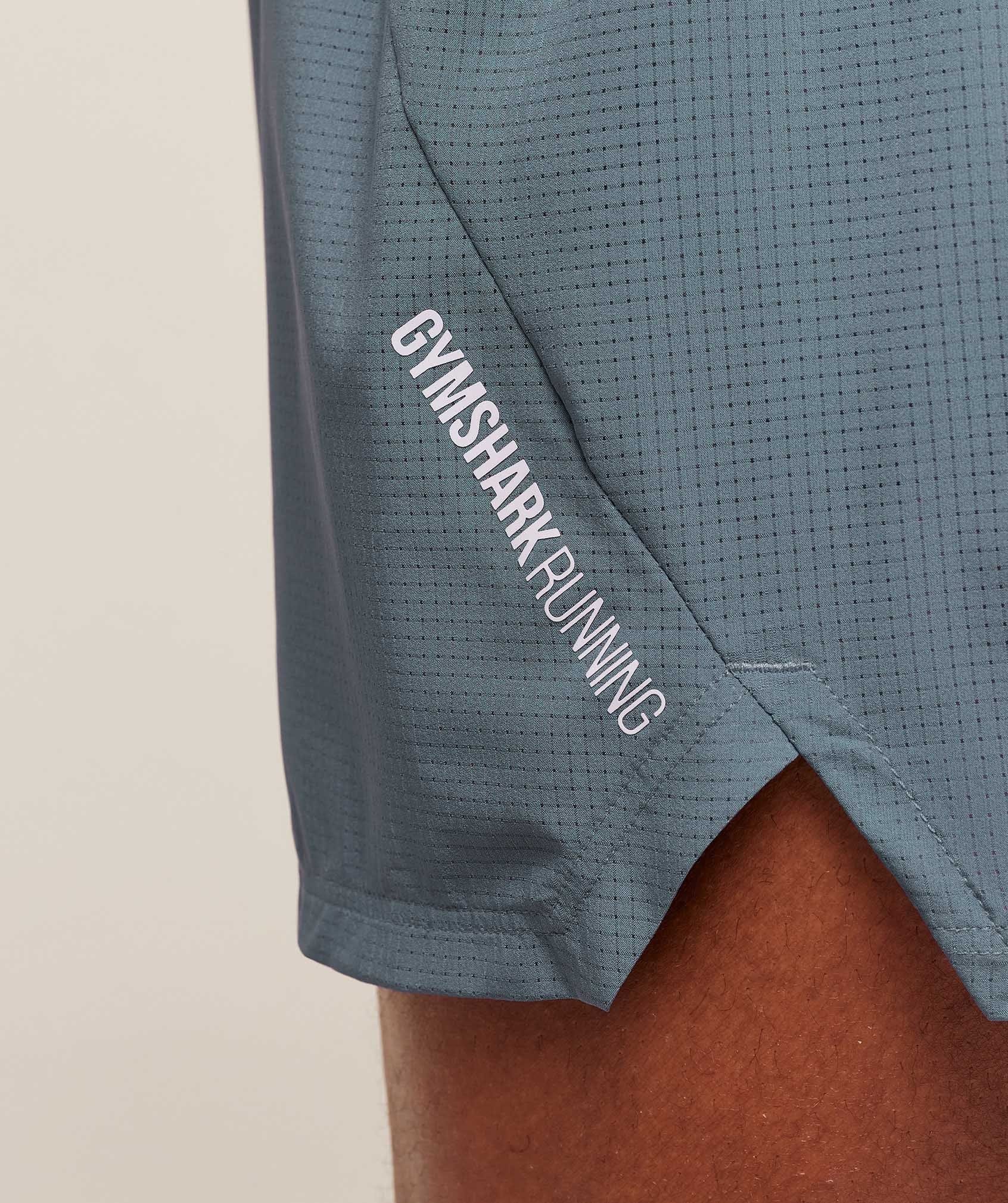 Gymshark Running 5" Shorts Iron Blue
