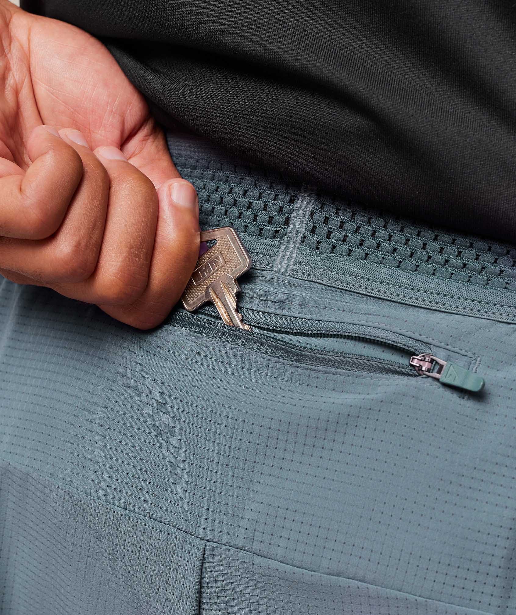 Gymshark Running 5" Shorts Iron Blue