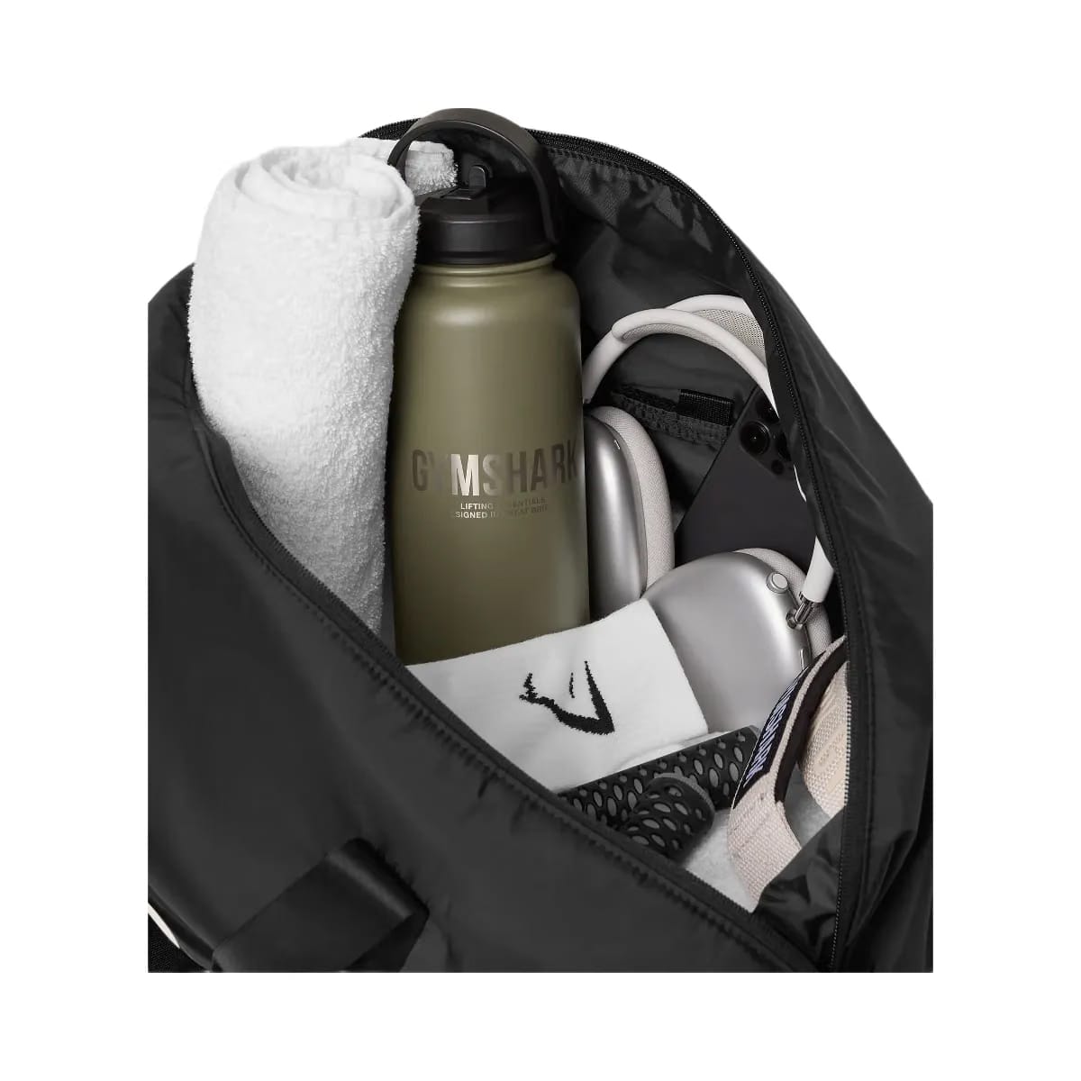 Gymshark Mode Duffle Bag "GS Black"