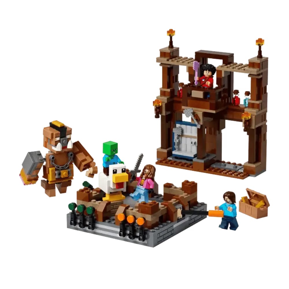 Lego Minecraft Woodland Mansion Fighting Ring