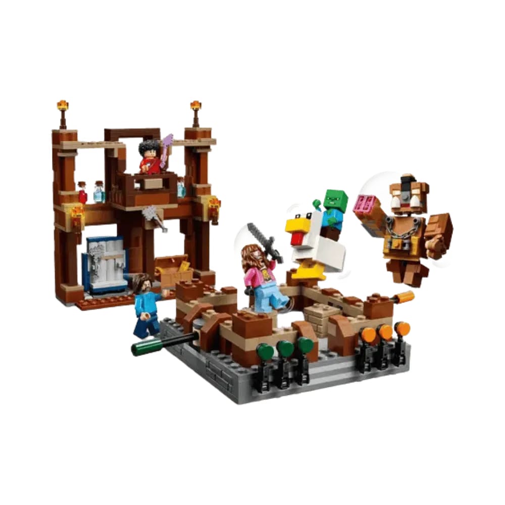 Lego Minecraft Woodland Mansion Fighting Ring