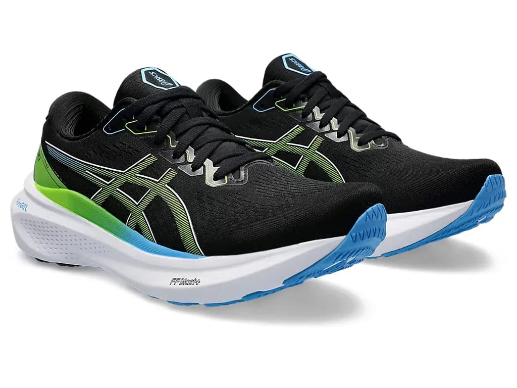 Asics Gel Kayano 30 Black Electric Lime