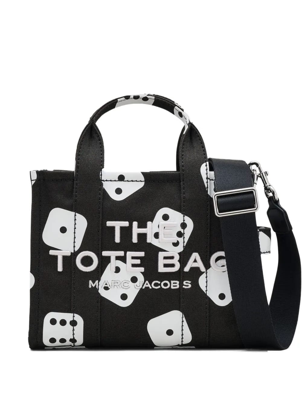 x Derrick Adams small dice-print tote bag