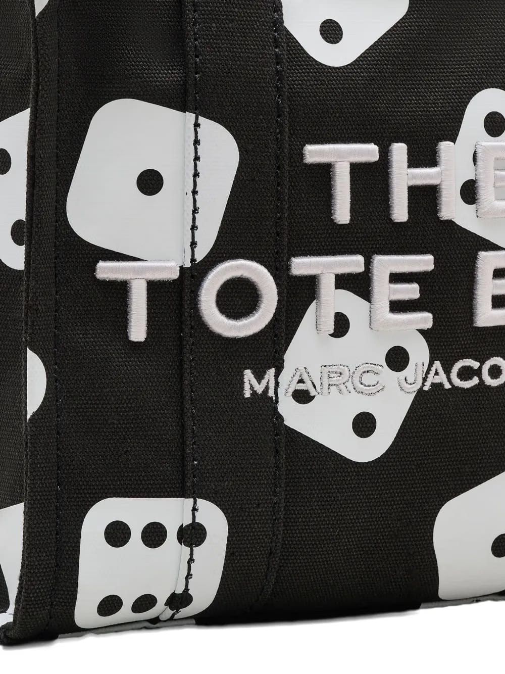 x Derrick Adams small dice-print tote bag