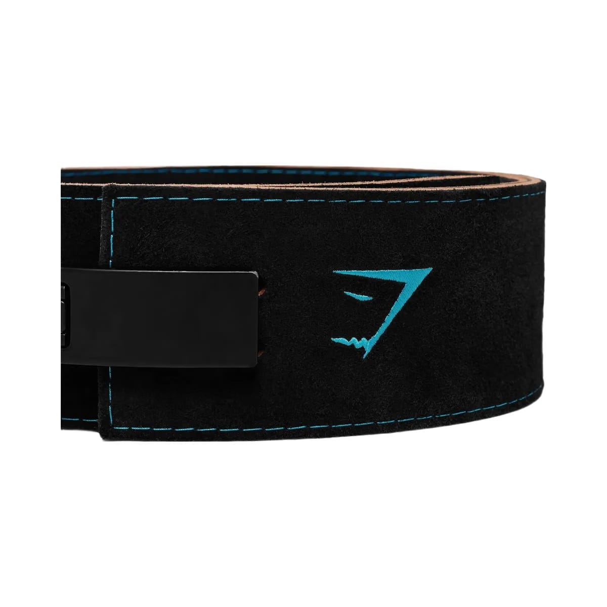 Gymshark Lever Lifting Belt "Black Brand Blue"