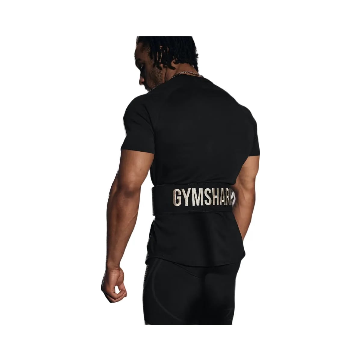 Gymshark Lever Lifting Belt "Black Ecru White"