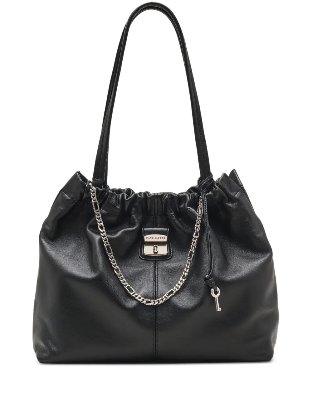 The Cristina chain-embellished drawstring tote
