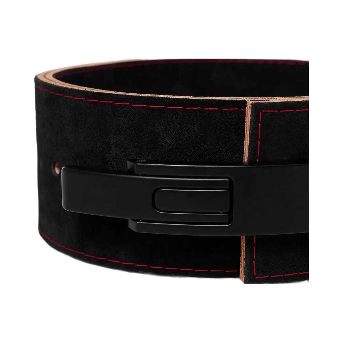 Gymshark Lever Lifting Belt "Black Carmine Red"