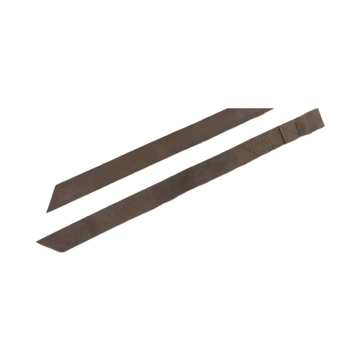 Gymshark Leather Lifting Straps Spiced Brown