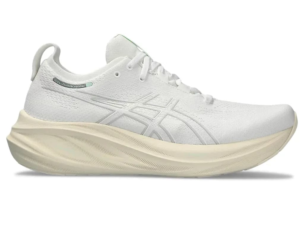 Asics Gel Nimbus 26 White Off White