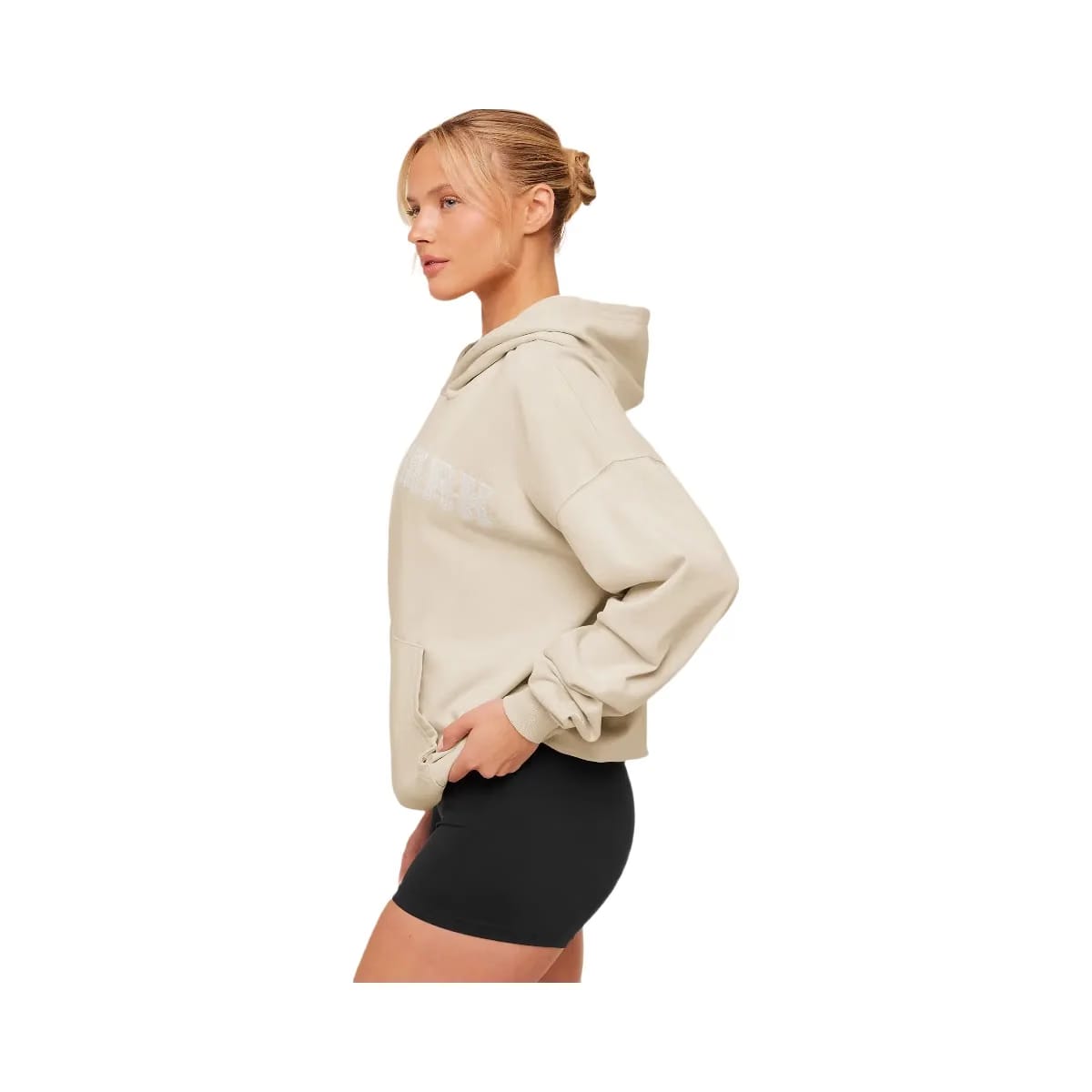 Gymshark Chainstitch Graphic Hoodie "Pebble Grey Wash"