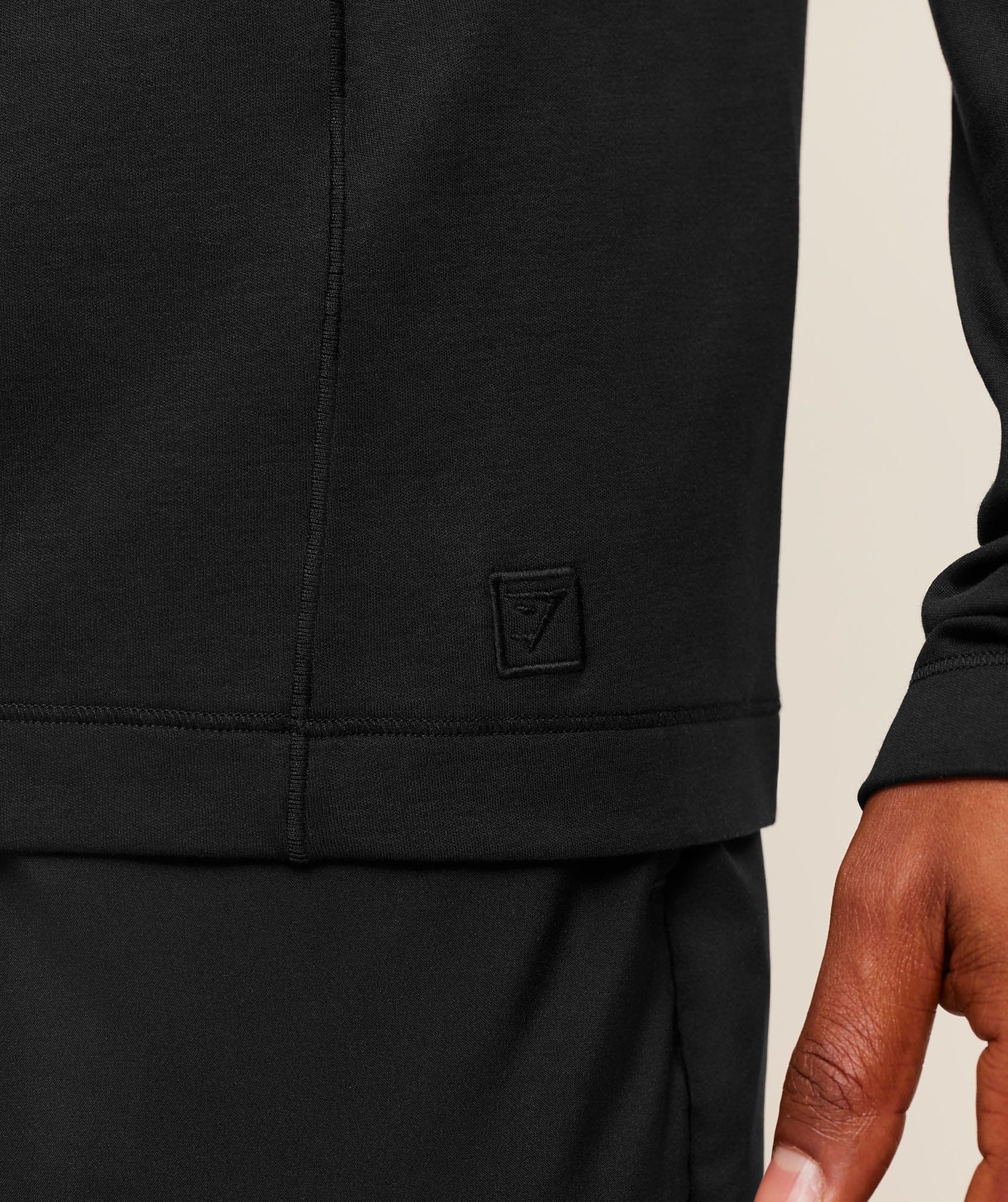 Gymshark Off Duty 1/4 Zip Black