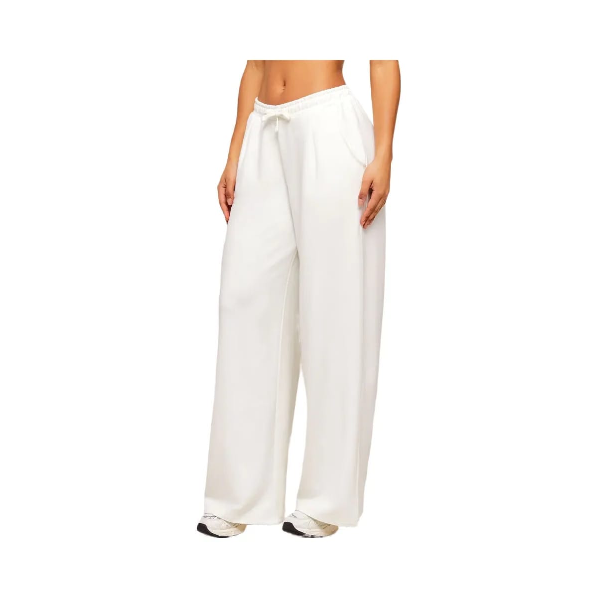 Gymshark Lightweight Wide Leg Pant Tall "Soft White"