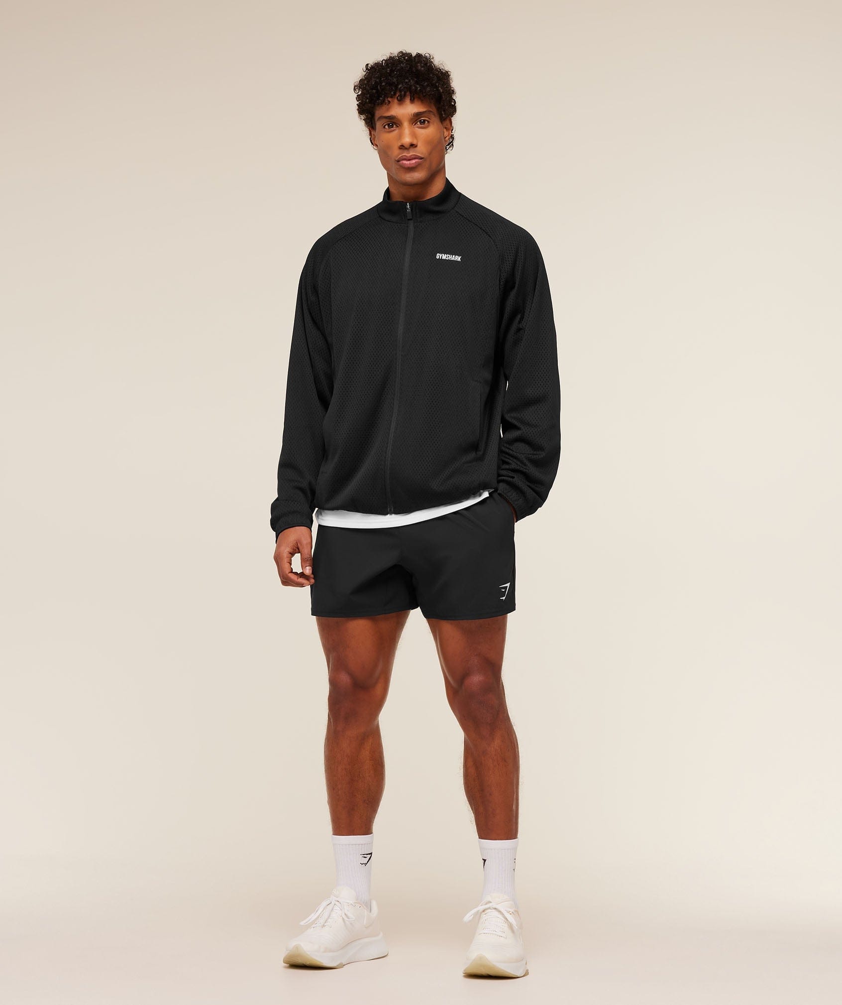 Gymshark Train Zip Through Jacket Black