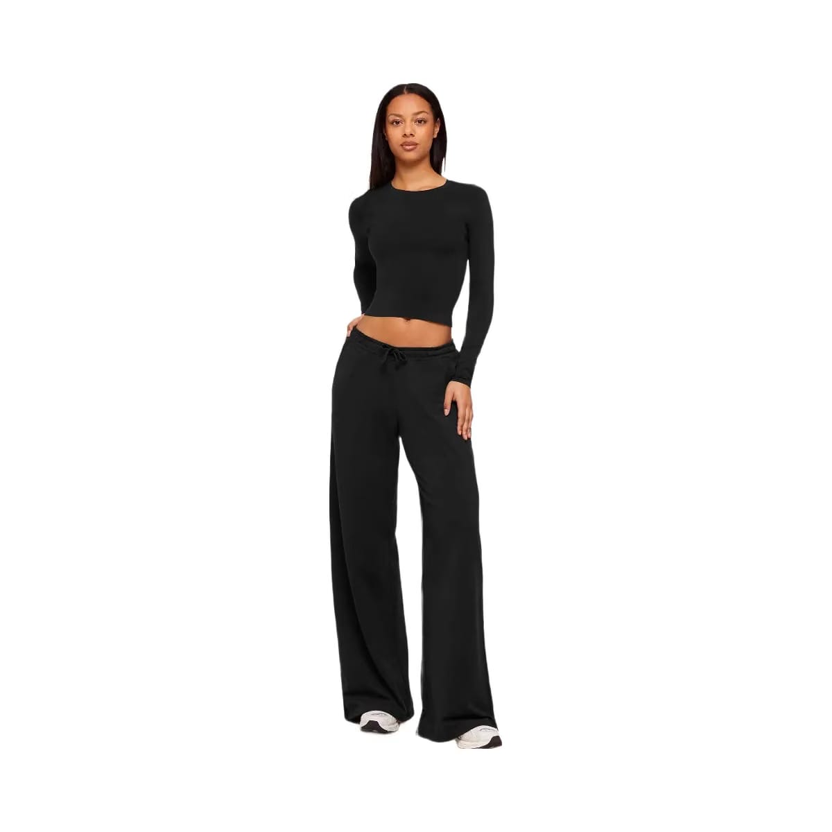 Gymshark Lightweight Wide Leg Pant Tall "Black"