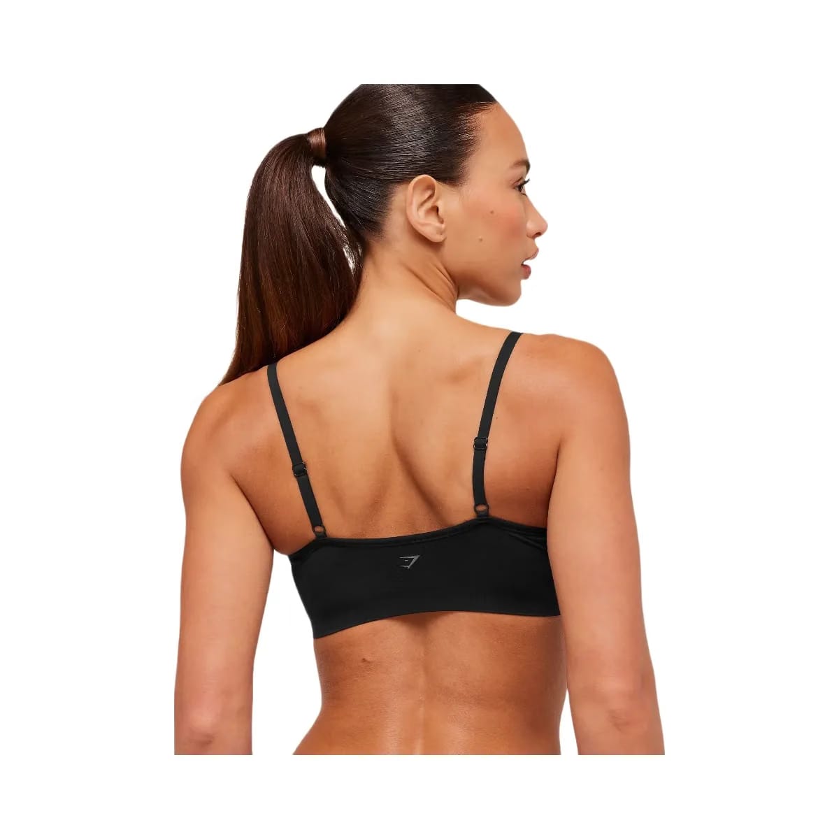 Gymshark FeatherForm V-Neck Bralette "Black"