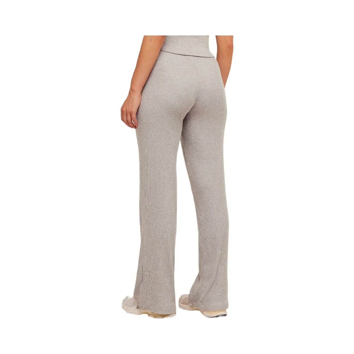 Gymshark SuperSoft Straight Leg Pant "Light Grey Core Marl"