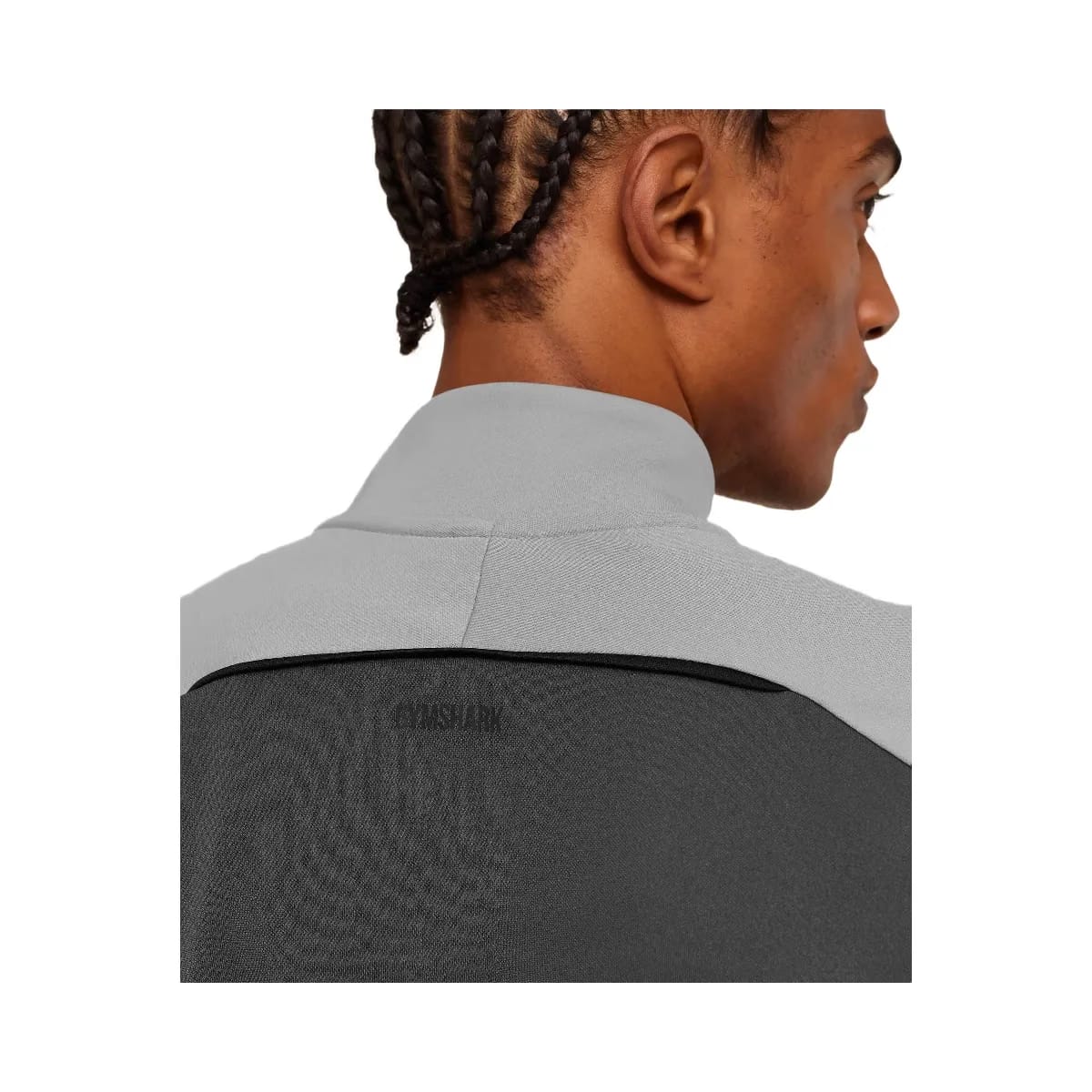 Gymshark Arrival Contrast 1/4 Zip "Smokey Grey Grey"