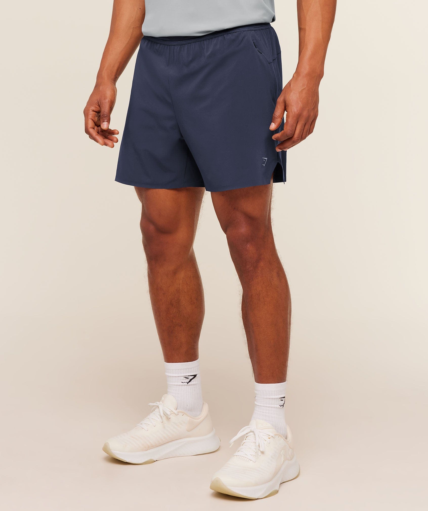 Gymshark Evolve 5" Short Heavy Blue