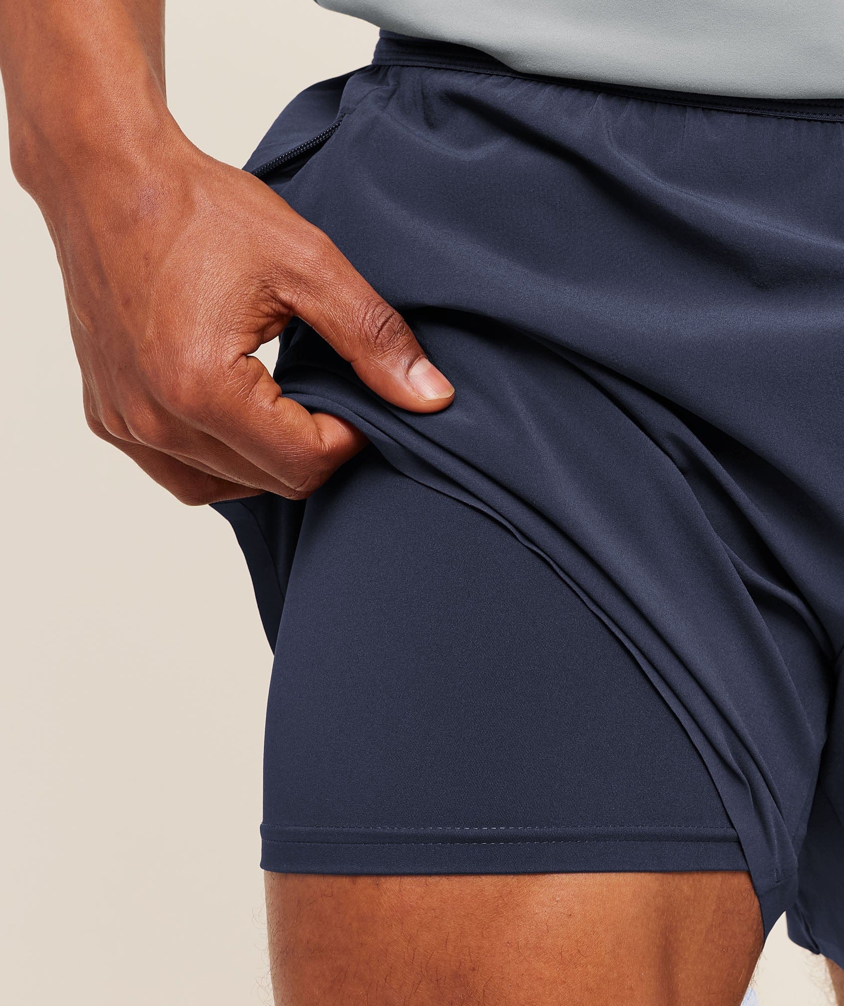 Gymshark Evolve 5" Short Heavy Blue