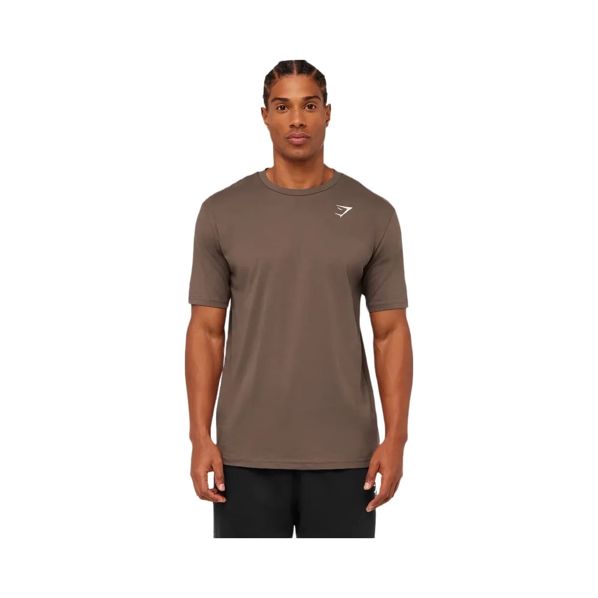 Gymshark Crest T-Shirt Soft Brown