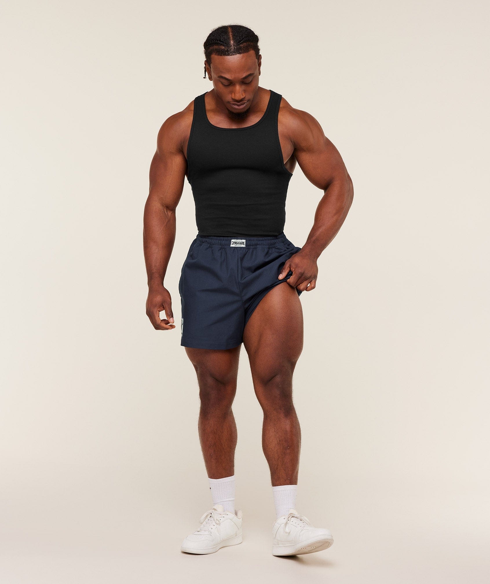 Gymshark Pumper Shorts 5" Heavy Blue