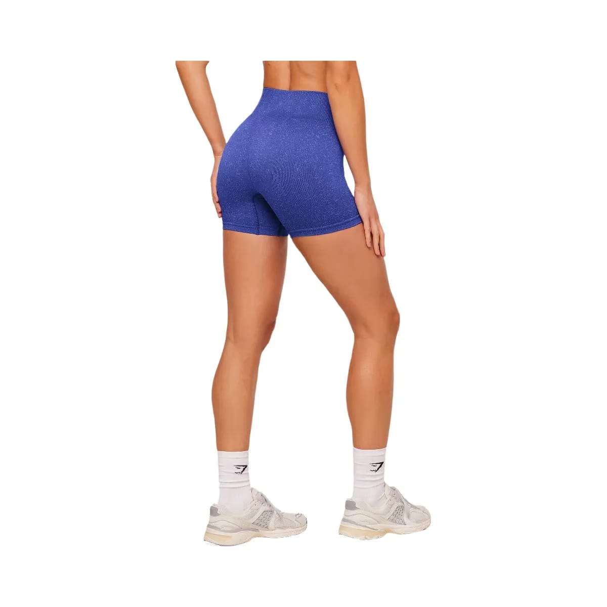 Gymshark Adapt Fleck Seamless Shorts "Force Blue Steady Purple"