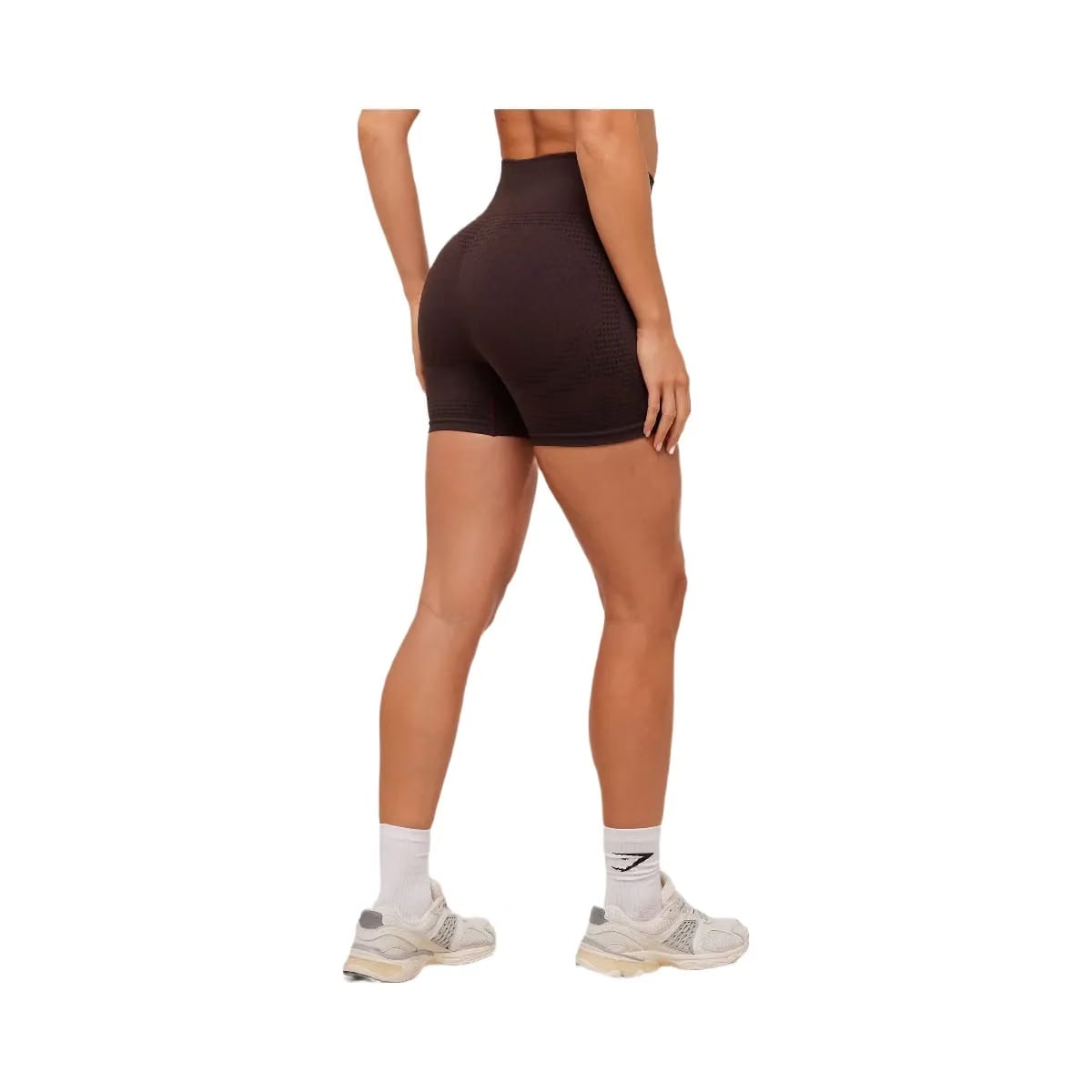 Gymshark Vital Seamless Shorts "Rich Maroon Marl"