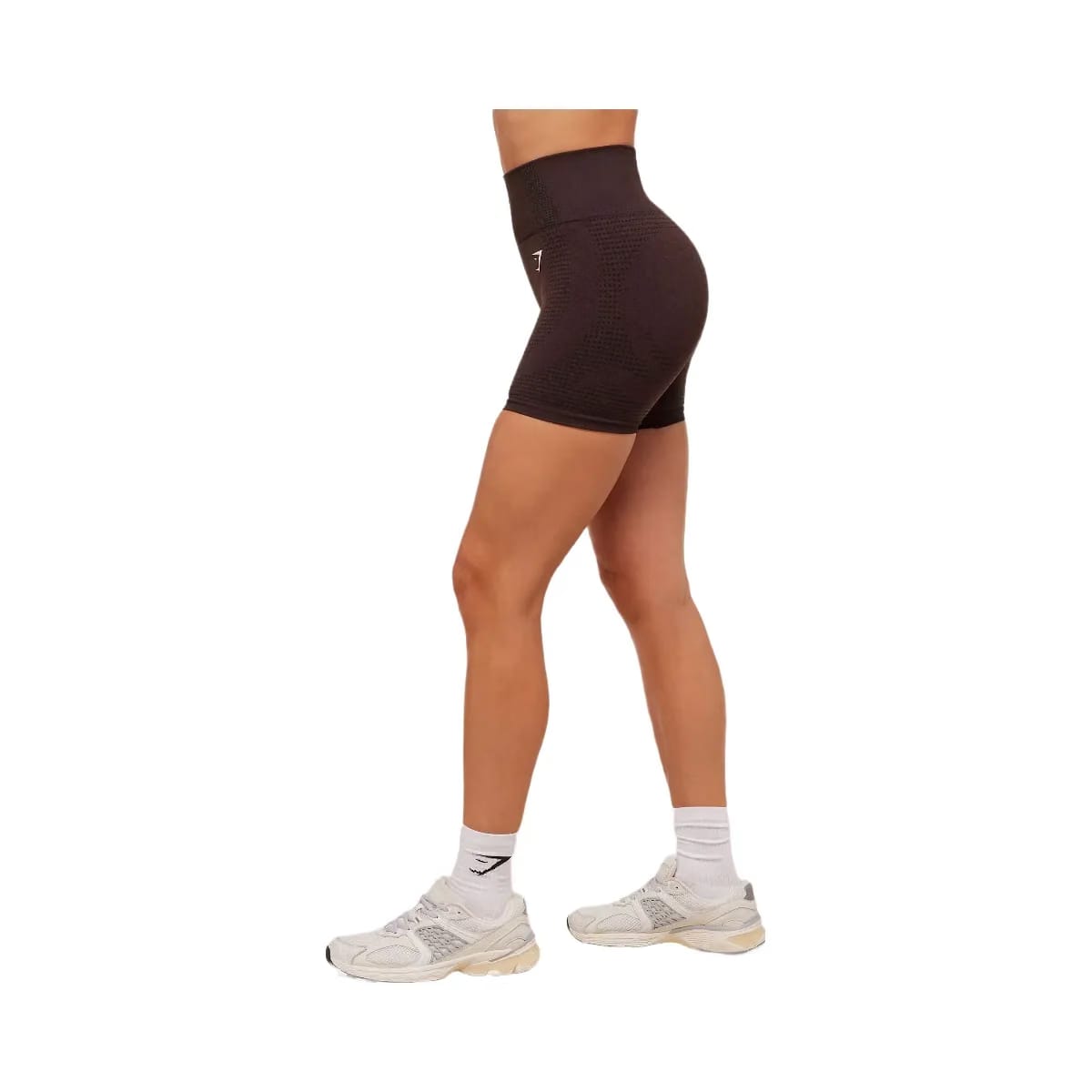 Gymshark Vital Seamless Shorts "Rich Maroon Marl"