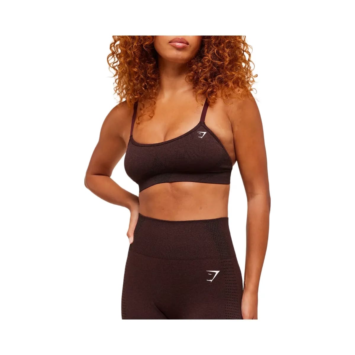 Gymshark Vital Seamless 2.0 Leggings "Rich Maroon Marl"