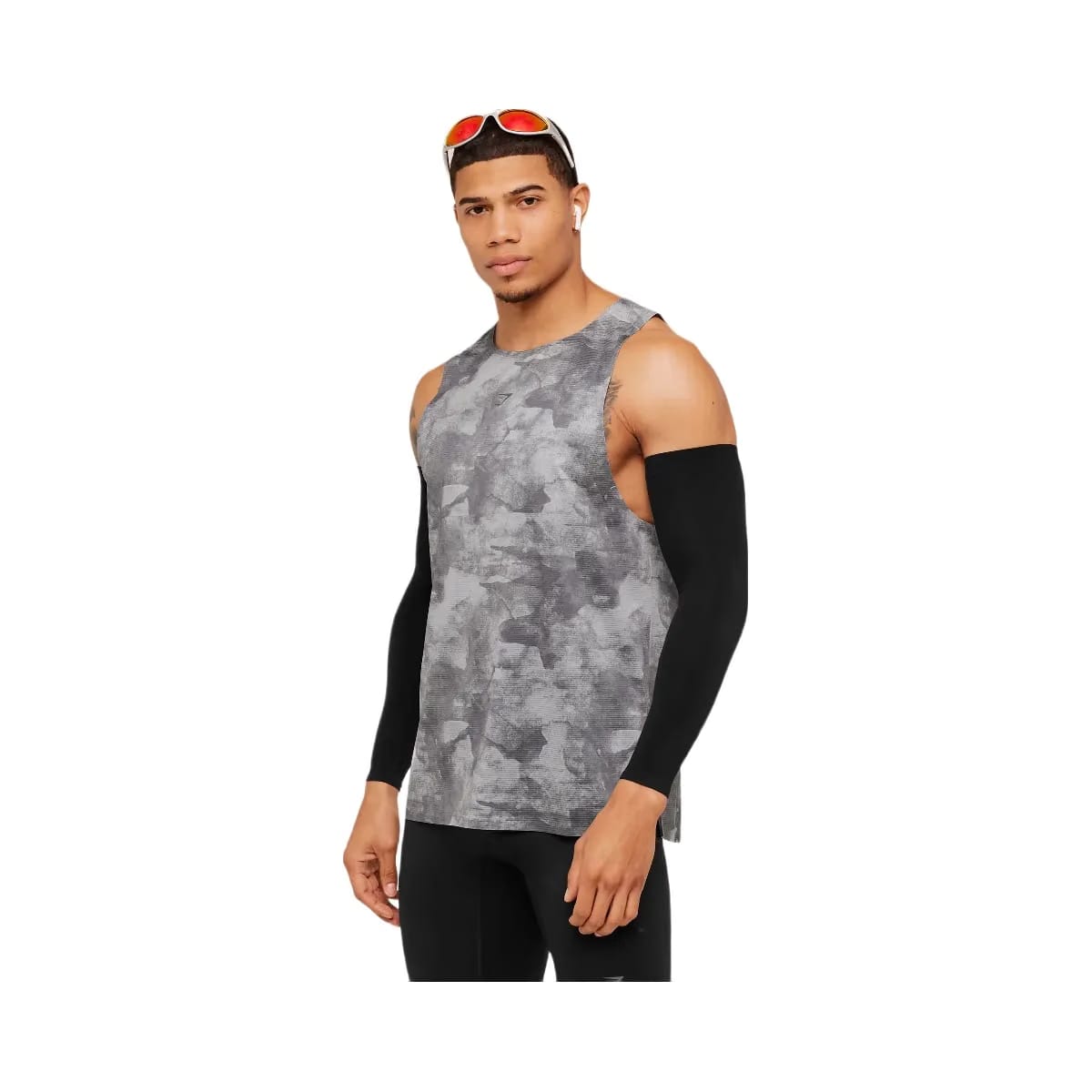 Gymshark Running Elite Tank "Smokey Grey Black"