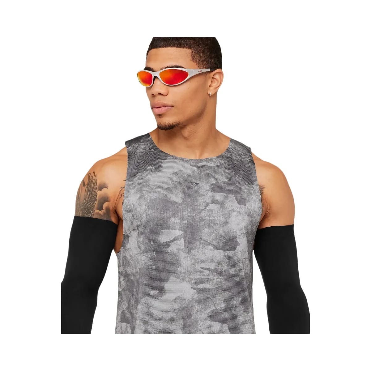 Gymshark Running Elite Tank "Smokey Grey Black"