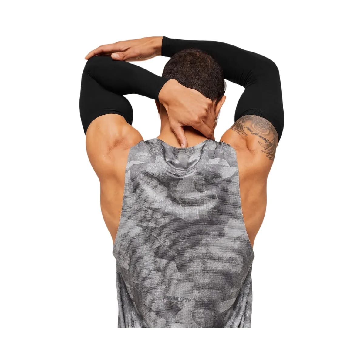 Gymshark Running Elite Tank "Smokey Grey Black"