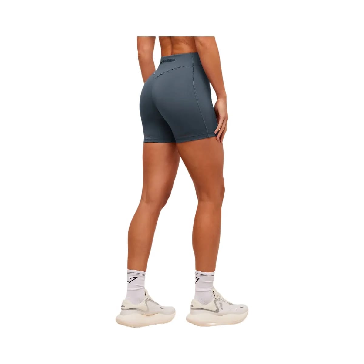 Gymshark Running Elite 6" Tight Fit Shorts "Titanium Blue"